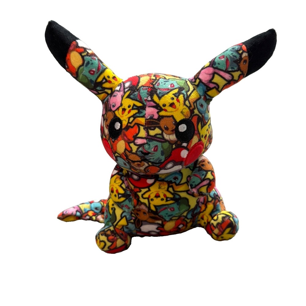 Thunderbolt Pikachu Thunderbolt Project Frgmt & Pokemon 9.5" Graffiti Plush